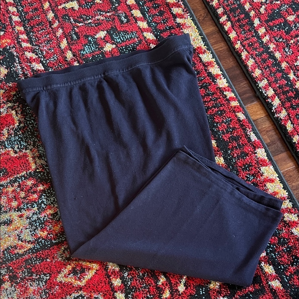 Coldwater Creek Navy Slip On Pant